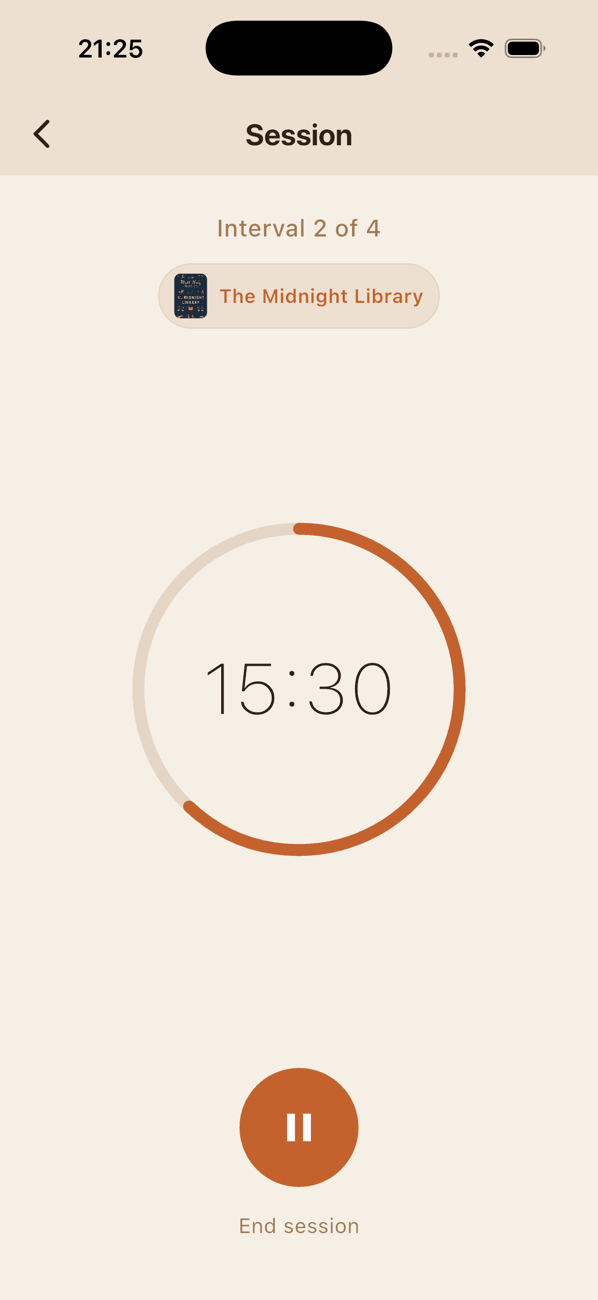 Bookadoro screenshot 2